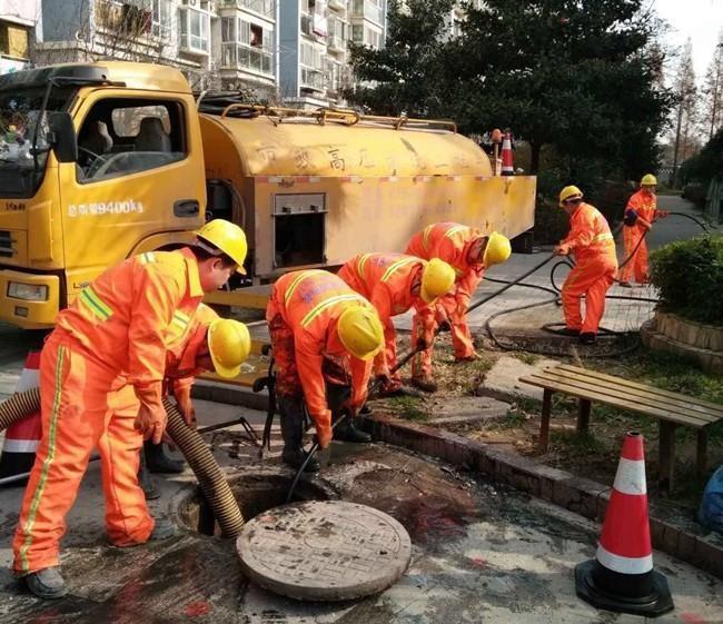 寿县市政管道清淤