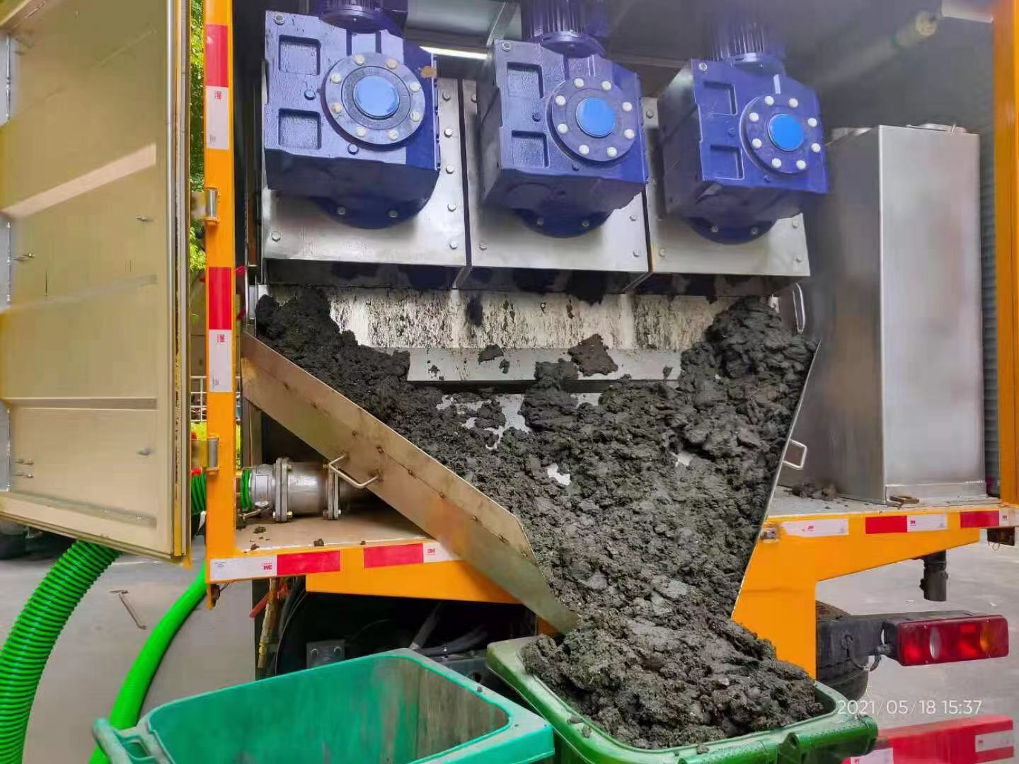 寿县化粪池清掏城市维护站-泥浆净化干湿分离处理